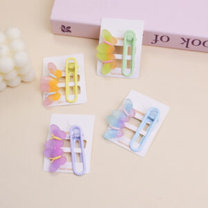 Luminous Butterfly Hairclip 2pcs - Image 1