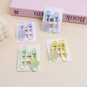 Luminous Heart Hairclip 2pcs - Image 1