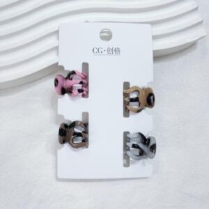 Colorful Leopard-print Pumpkin Claw 4pcs - Image 1