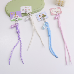 Hanging Card Long Strap Acrylic Pendant - Image 1
