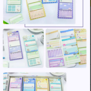 Relaxing Moments Color Paper Sticky Note Set - Image 1