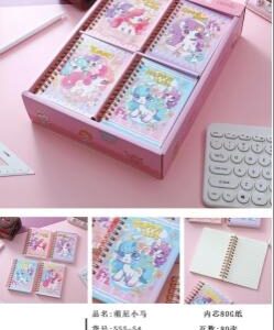 Mony Pony Spiral Notebook 80pcs 55554 - Image 1