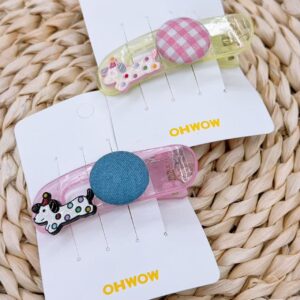 Dachshund Button Hair Clips - Image 1