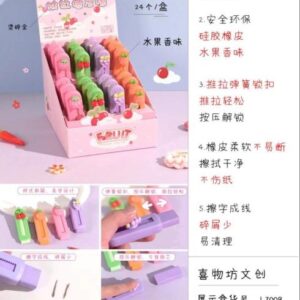 Cute Character Slide-Out Eraser L7009 - Image 1
