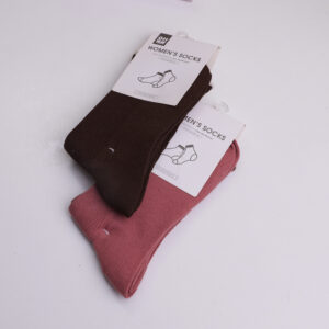 Fine Lettuce-Edge Women’s Mid-Calf Socks - Image 2