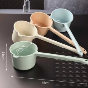 Long-Handle Water Scoop – Colorful - Image 1