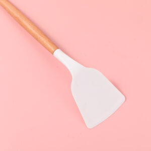 Special Discount-Wood Handle Solid Spatula - Image 3