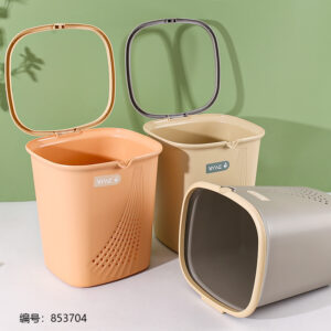 Phoenix Square Waste Bin-Mixed Color-L6819-2 - Image 2