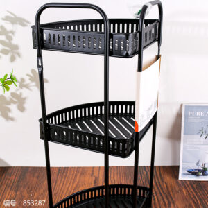 8005 Matte Black 3-Tier Corner Shelf (Non-returnable) - Image 4