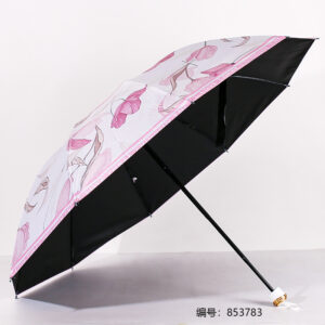 E3565 Black UV Umbrella 62cm 10K - Image 4