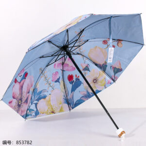 3552 Black Digital Double-Sided Umbrella 55cm 8K - Image 3