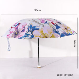 3552 Black Digital Double-Sided Umbrella 55cm 8K - Image 5
