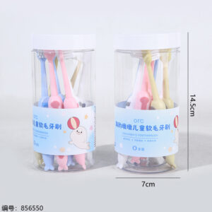 2283 Seal Pup Kids Soft Toothbrush Set 8pcs - Image 3