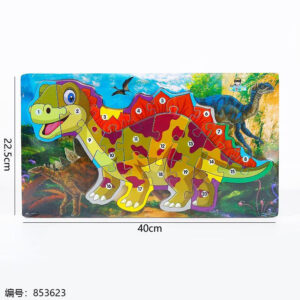 66-90 Dinosaur Alphabet Puzzle Toy - Image 4