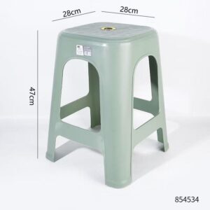 8-1 Frosted Round High Stool - Image 2