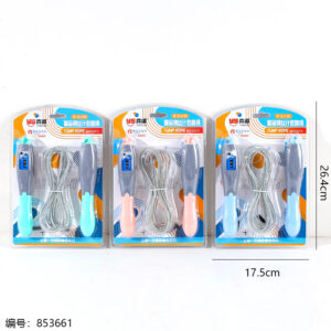 1015 Premium Steel Wire Counting Jump Rope - Image 3