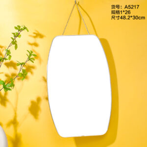A5217 Extra Large Hanging Rope Mirror / Square & Round - Image 1