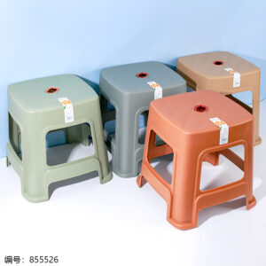 726 Medium Leatherette Stool - Image 1