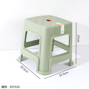 726 Medium Leatherette Stool - Image 3