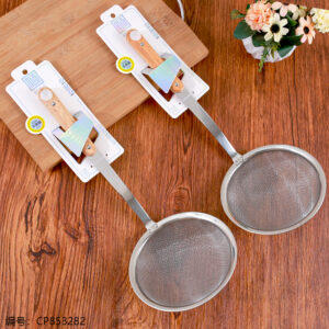 931 Double-Nail Wood Handle Strainer (16cm) 1*12 - Image 1
