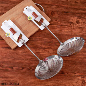 867-304 Round Head Rosewood Glossy Large Hole Strainer 1*12 - Image 1