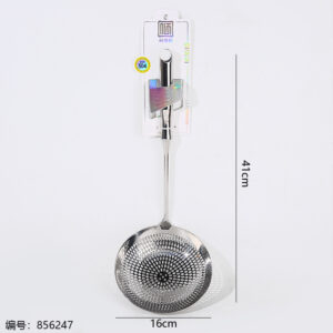 726-304 Elegant Round Head Glossy Medium Hole Strainer 1*12 - Image 3