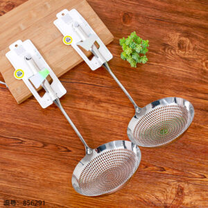 706-304 Elegant Round Head Glossy Large Hole Strainer 1*12 - Image 1