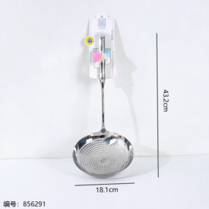 706-304 Elegant Round Head Glossy Large Hole Strainer 1*12 - Image 3