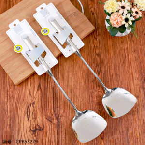 310 Elegant Round Head Glossy Spatula 1*12 - Image 1