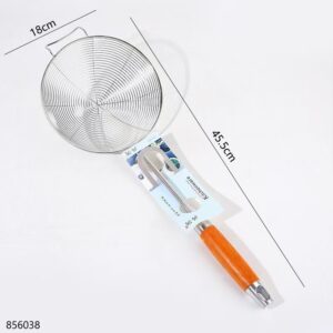 1323-18# 8cm Hooked Pearwood Line Strainer (1*10) - Image 3
