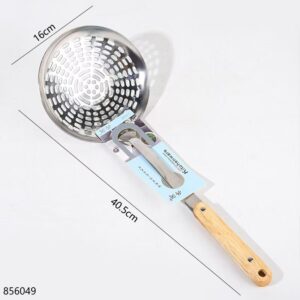 1836-16# Wooden Handle Line Strainer (1*10) - Image 3