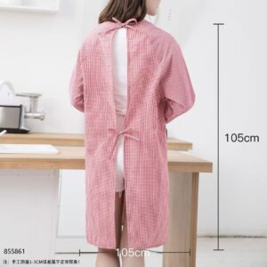 8133 Color Cotton Flower Pocket Apron (1*10) - Image 3