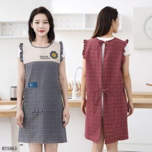 7150 High-End Cotton Sunflower Vest Apron (1*10) - Image 2