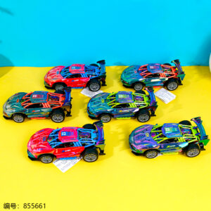 HY-63 Neon Paint Shell Pull-Back Race Car Toy (1*6) - Image 2