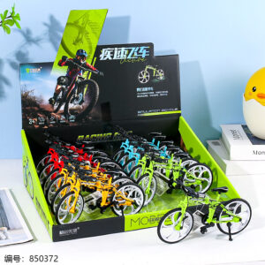 HY-19 Neon Folding Bicycle Toy (1*12) - Image 1
