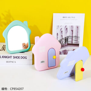 2517 Colorful Little House Table Mirror - Image 2