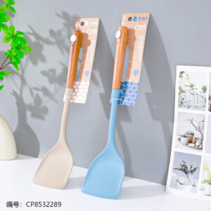 523 Beech Wood Silicone Spatula (1*24) - Image 1
