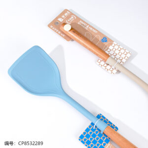523 Beech Wood Silicone Spatula (1*24) - Image 2