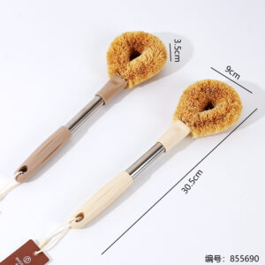 2113 Coconut Fiber Pot Brush (1*30) - Image 3