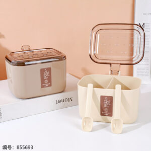 9105 Double-Compartment Seasoning Box (1*20) - Image 1