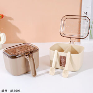 9105 Double-Compartment Seasoning Box (1*20) - Image 2