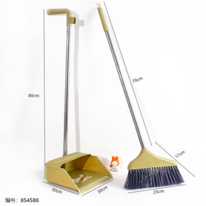 T-162 Premium Broom & Dustpan Set - Image 3