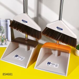 3036 Premium Broom & Dustpan Set - Image 1