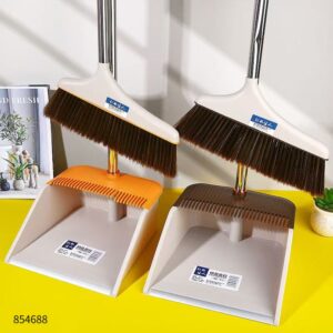 3035 Premium Broom & Dustpan Set - Image 1