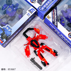 6-in-1 Mecha Warrior Toys-6 Styles Mixed Pack-188-8 - Image 3
