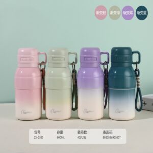 CX-0360 316 Stainless Steel Insulated Bottle 600ml - Image 2