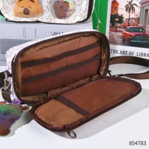 21165-26 Flat Crossbody Pencil Bag - Image 3