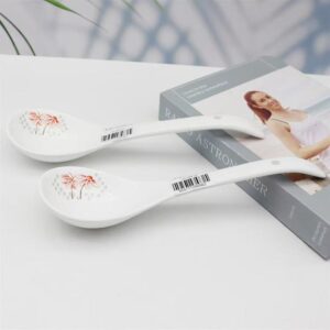 Double Curved Large Soup Spoon /10 - Image 1