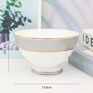 6-inch Gold Ceramic Bowl /7 - Image 2