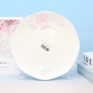 8-inch Lotus-edge Plate With Code - Image 1